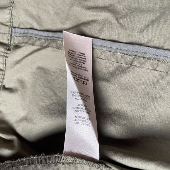 Chicos Womens Vest 0/S Green Office Work Career Sequin Capsule Everyday Minimal - Picture 11 of 13